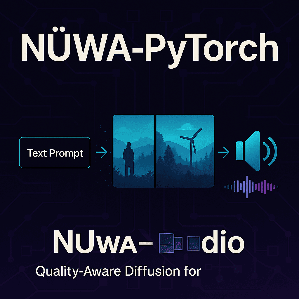 NÜWA-PyTorch: Multimodal Text-to-Video & Audio Transformer